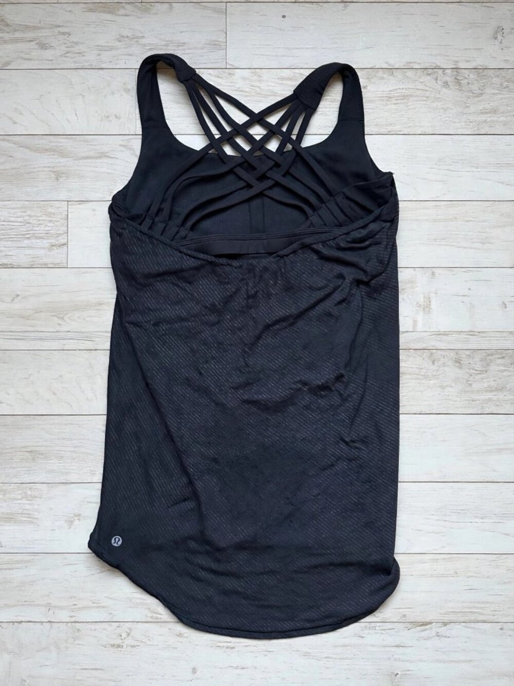 lululemon Happy Strappy Tank Black Size 10